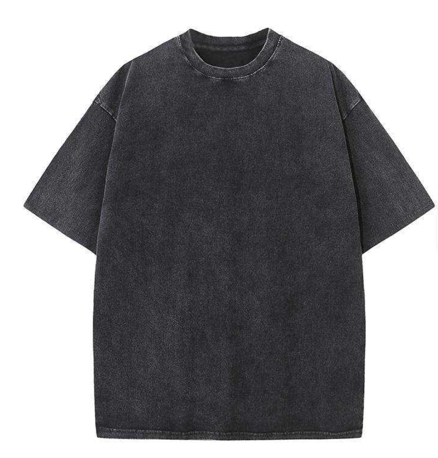 STRIKE Heavy Tee — Asphalt Black